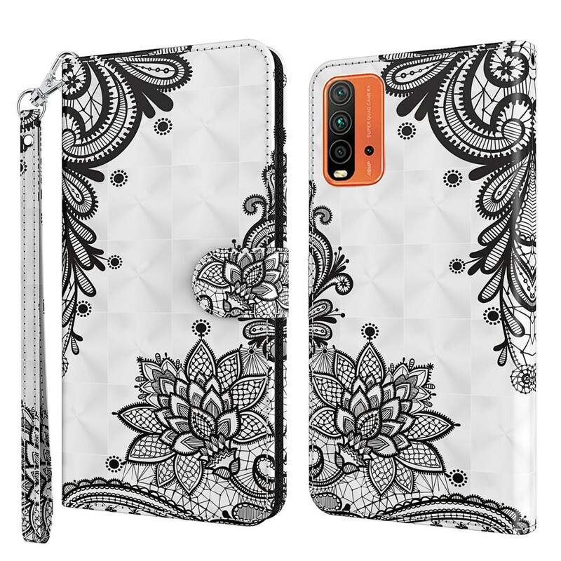 Xiaomi Redmi 9T / Nota 9 Capa de renda Chic Lace