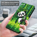 Xiaomi Redmi 9T / Nota 9 Capa de Panda e Bambu