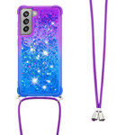Samsung Galaxy S21 FE Silicone Glitter & String Case