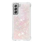 Capa Samsung Galaxy S21 FE Deseja Glitter