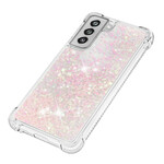 Capa Samsung Galaxy S21 FE Deseja Glitter