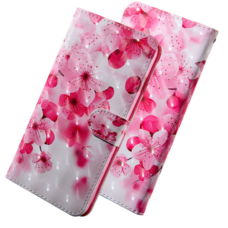 Xiaomi Redmi 9T / Nota 9 Case Pink Flowers