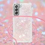 Samsung Galaxy S21 FE Glitter & String Case