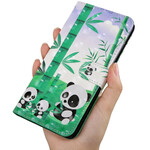 Xiaomi Redmi 9T / Nota 9 Capa de Pandas Light Spot Pandas
