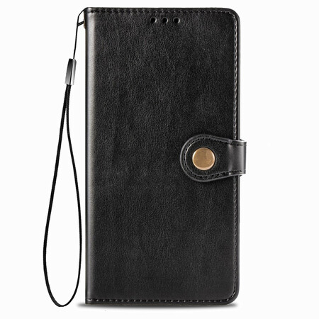 Xiaomi Redmi 9T / Nota 9 Capa de Couro com Fecho Vintage