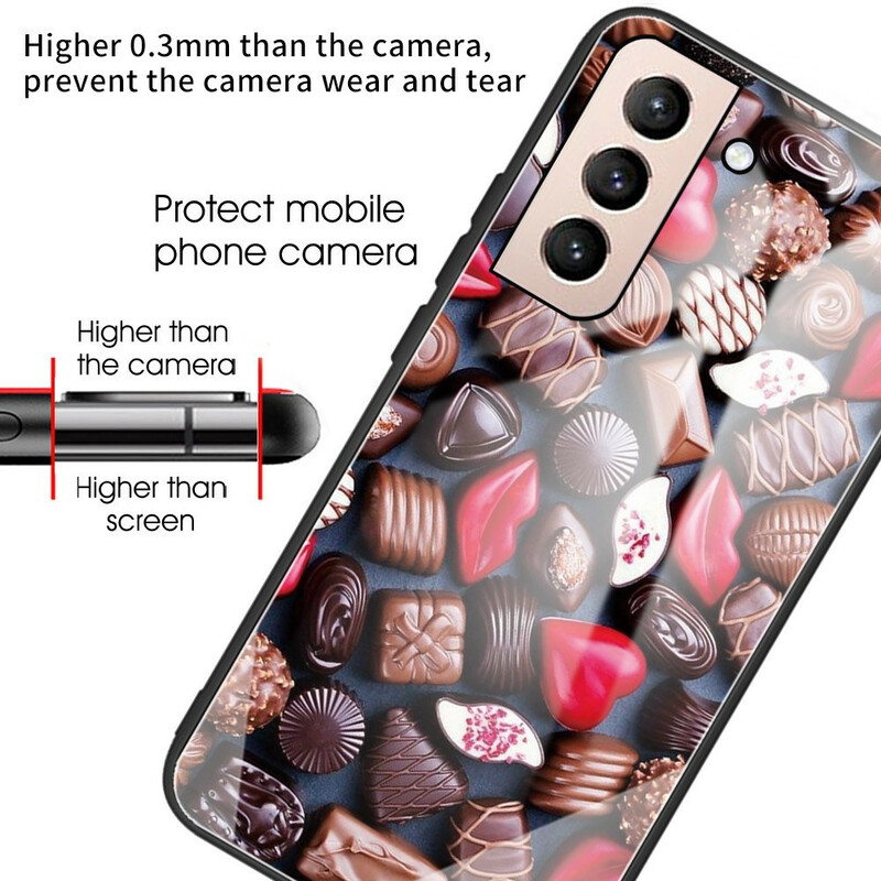 Samsung Galaxy S21 FE Chocolate de capa dura