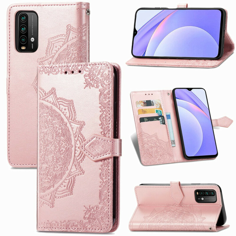 Xiaomi Redmi 9T / Nota 9 Capa da Idade Média Mandala Xiaomi Redmi 9T / Nota 9 Capa da Idade Média Mandala