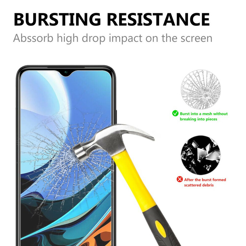 Xiaomi Redmi 9T / Nota 9 pelÃ­cula pelÃ­cula protectoraa de ecrã com vidro temperado 2.5D
