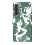 Samsung Galaxy S21 FE Case Abstract Pattern
