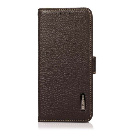 Capa de couro X3 Neo Leather Case Litchi KHAZNEH RFID