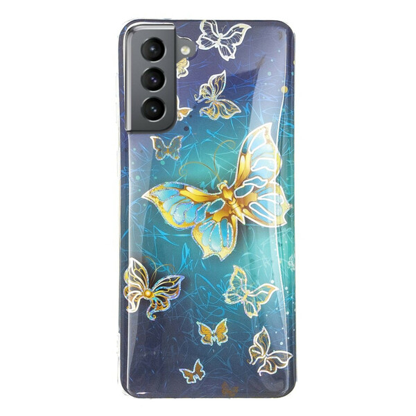 Capa de design da Samsung Galaxy S21 FE Butterfly