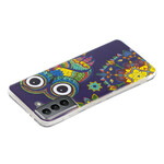 Capa Fluorescente Samsung Galaxy S21 FE Owl