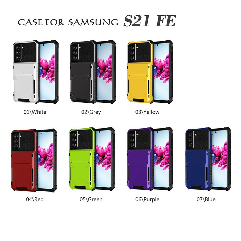 Samsung Galaxy S21 FE Estilo de capa de cartão Flip Style