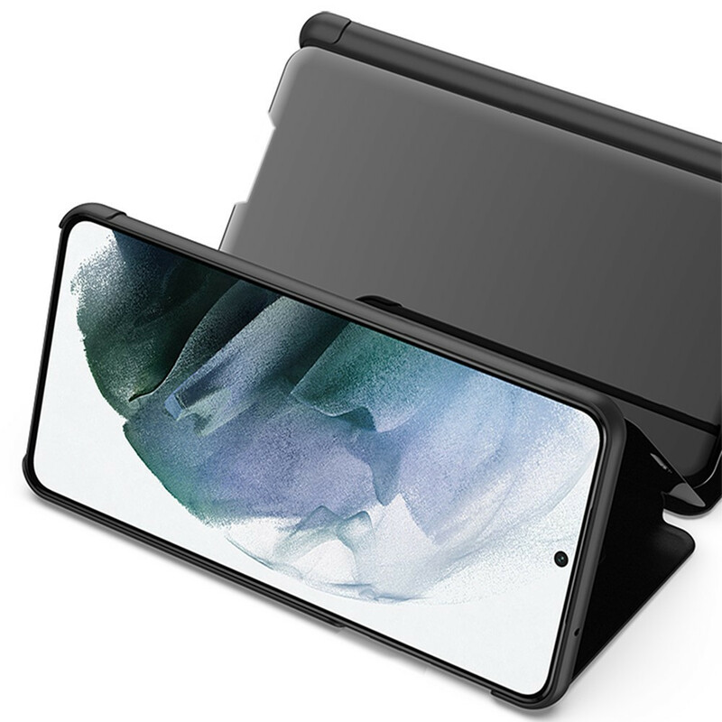 Capa Flip Espelho Samsung Galaxy S21 FE Mirror