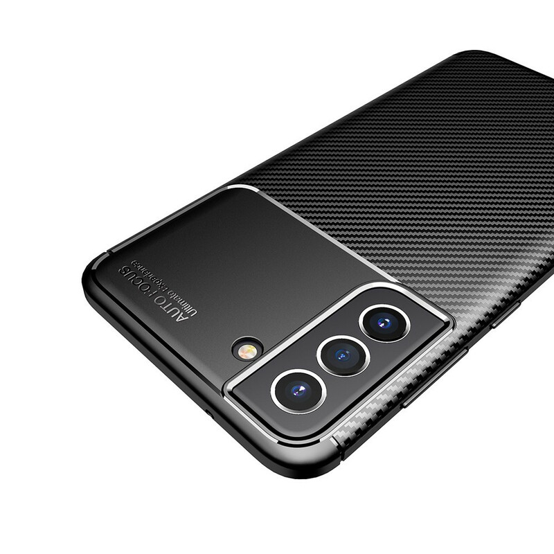 Samsung Galaxy S21 FE Capa de Fibra de Carbono Flexível