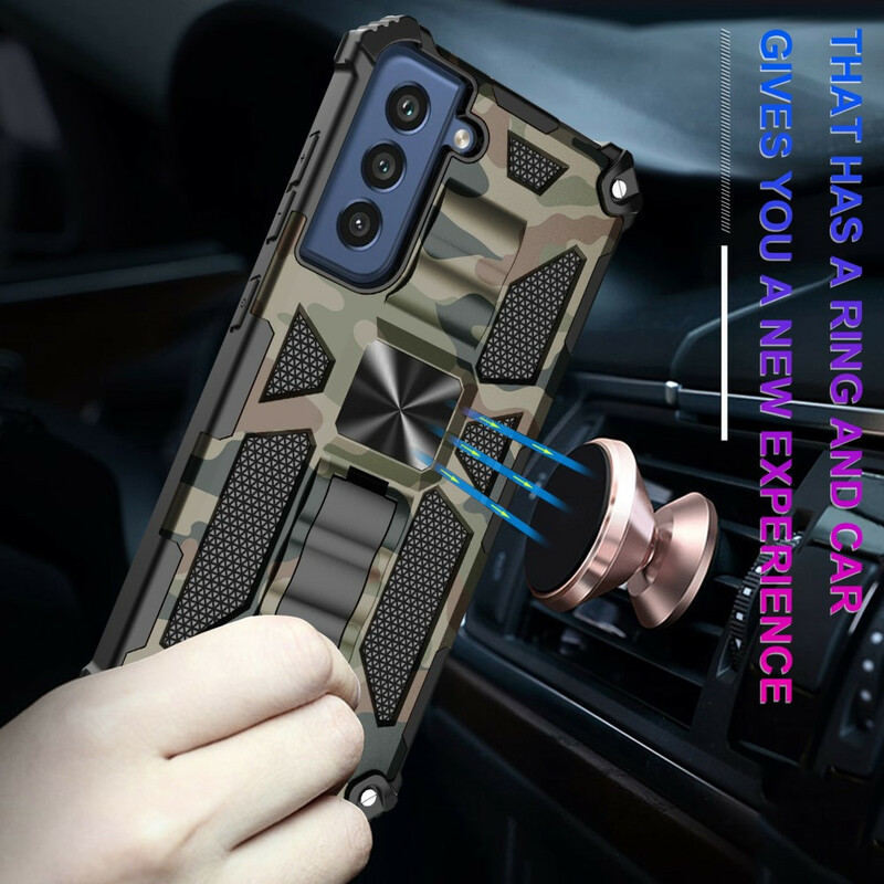 Samsung Galaxy S21 FE Suporte amovível para camuflagem da capa de camuflagem