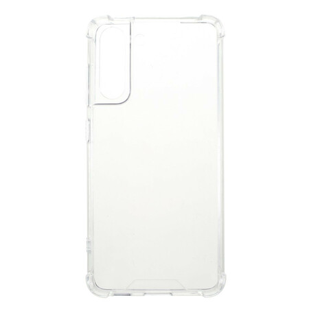 Samsung Galaxy S21 FE Cantos Reforçados com Capa Transparente