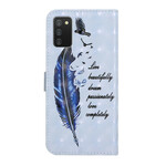 Samsung Galaxy A02s Case Feather Before You Fly