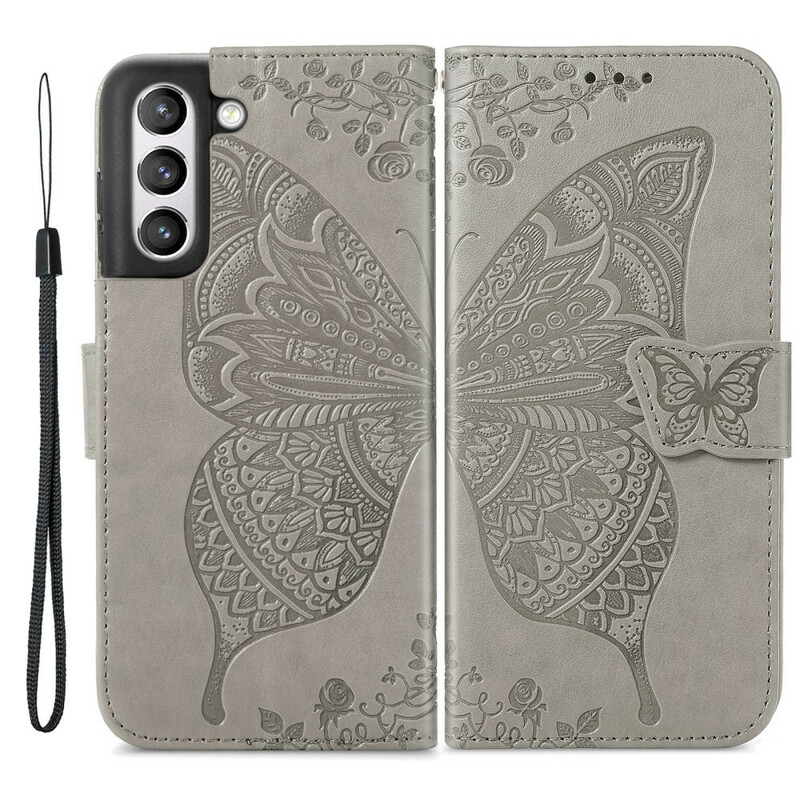 Capa de meia borboleta Samsung Galaxy S21 FE