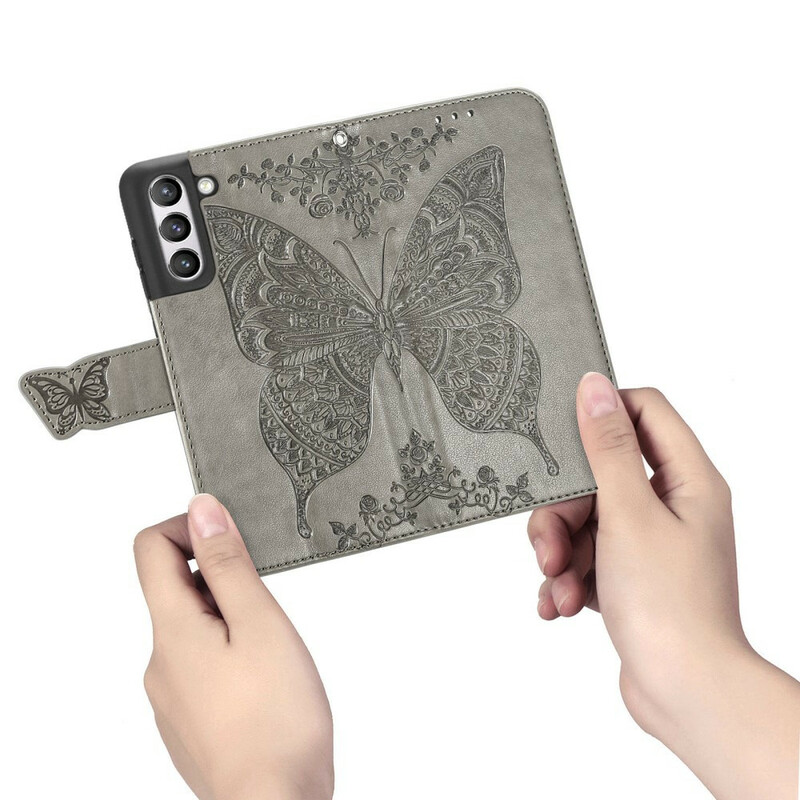 Capa de meia borboleta Samsung Galaxy S21 FE