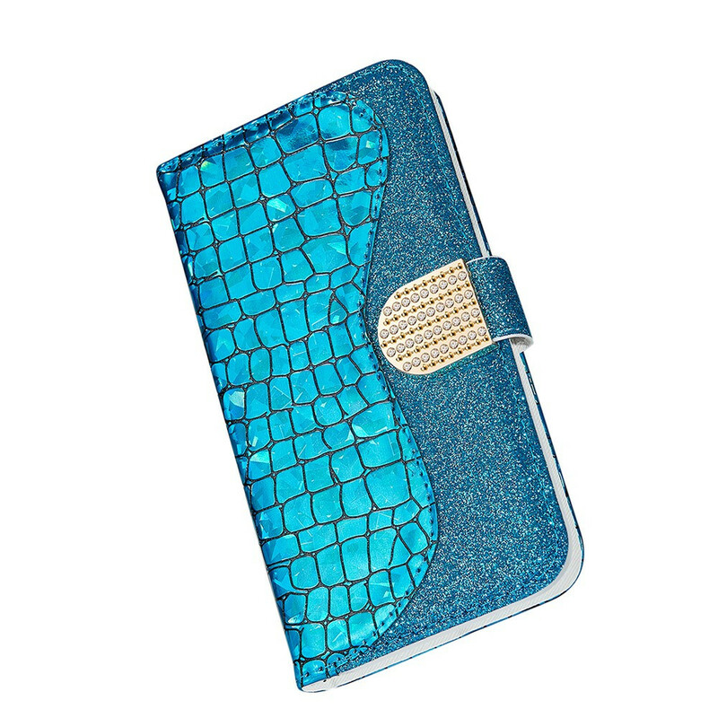 Capa de diamante Samsung Galaxy S21 FE Croco