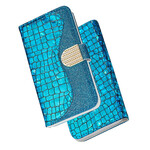 Capa de diamante Samsung Galaxy S21 FE Croco