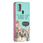 Capa Flip Cover Samsung Galaxy A21s Hand Up