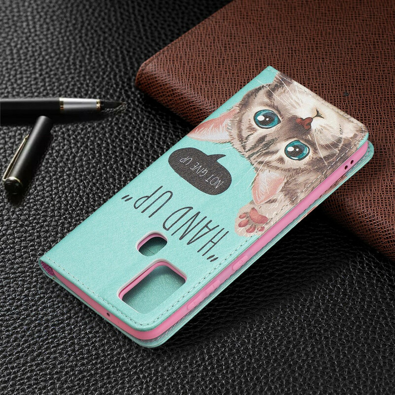 Capa Flip Cover Samsung Galaxy A21s Hand Up