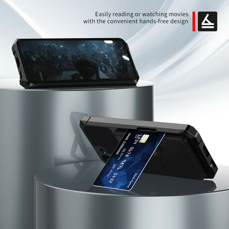 Design da capa do cartão Samsung Galaxy S21 FE