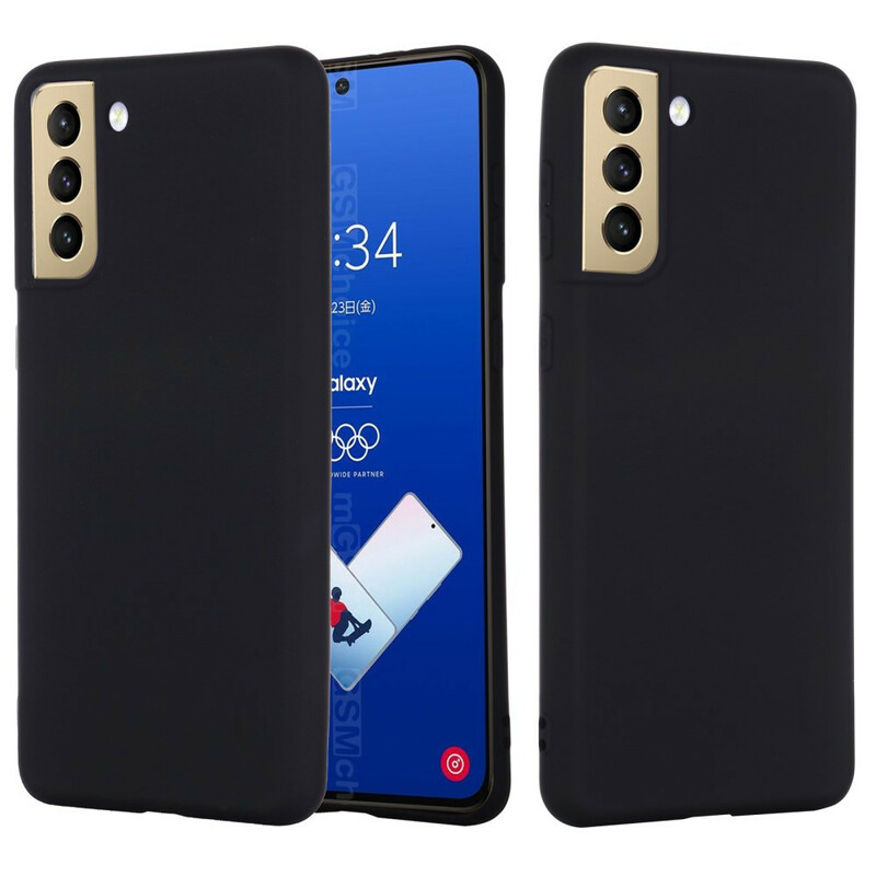 Samsung Galaxy S21 FE Capa de Silicone Líquido com CordÃ£o