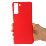 Samsung Galaxy S21 FE Capa de Silicone Líquido com CordÃ£o
