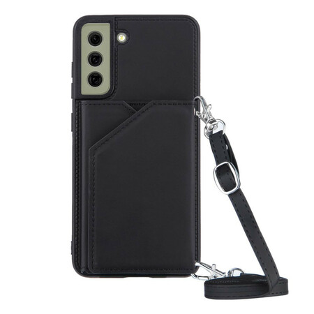 Samsung Galaxy S21 FE Multi-Card Case Hands-Free e Lanyard Holder