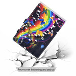 Samsung Galaxy Tab A7 Lite Case Butterflies Rainbow