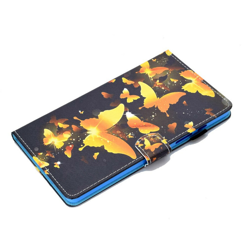 Sasmung Cover Galaxy Tab A7 Lite Lite Butterflies únicas