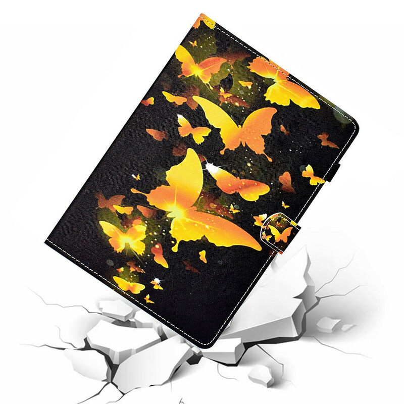 Sasmung Cover Galaxy Tab A7 Lite Lite Butterflies únicas