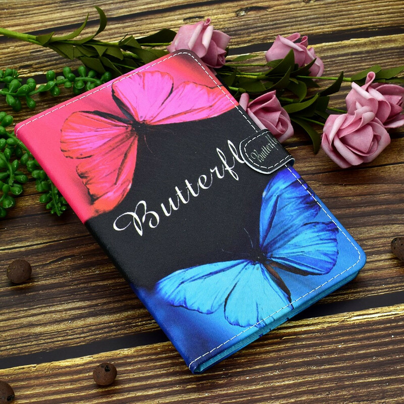 Sasmung Cover Galaxy Tab A7 Lite Lite Butterflies únicas
