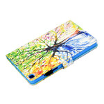 Capa Samsung Galaxy Tab A7 Lite Watercolour Tree