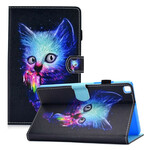 Capa Samsung Galaxy Tab A7 Lite Psycho Cat
