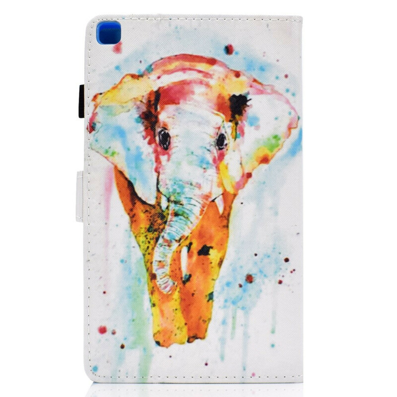 Capa Samsung Galaxy Tab A7 Lite Elephant Watercolour