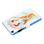Capa Samsung Galaxy Tab A7 Lite Elephant Watercolour Capa Samsung Galaxy Tab A7 Lite Elephant Watercolour