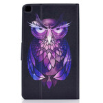 Samsung Galaxy Tab A7 Lite Case Owl Unpleasant