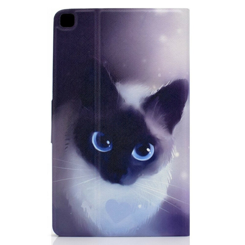 Capa Samsung Galaxy Tab A7 Lite Cat Blue Eyes