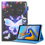 Samsung Galaxy Tab A7 Lite Case Butterfly Stars