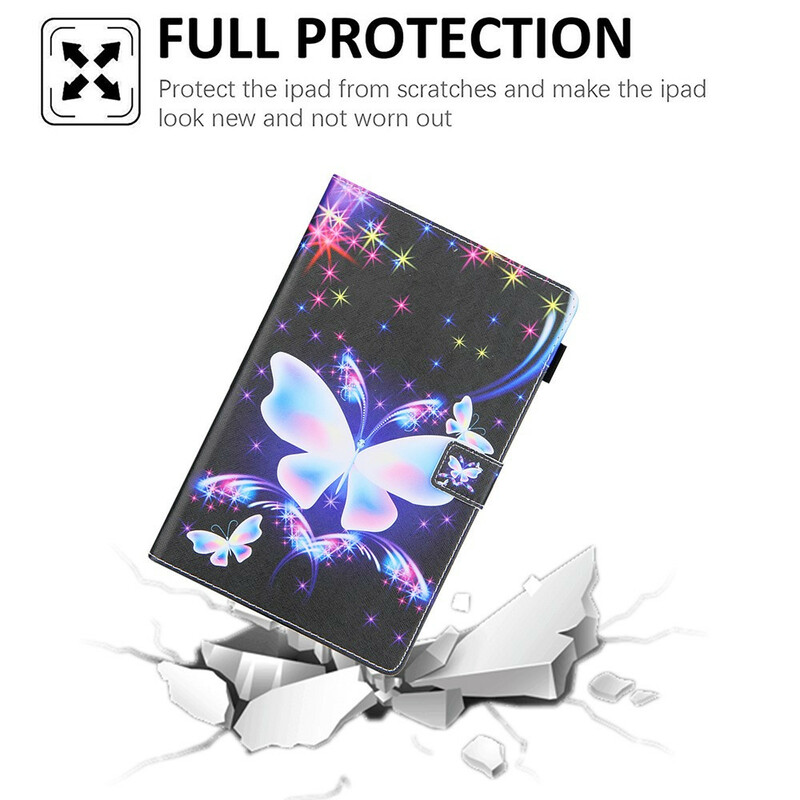 Samsung Galaxy Tab A7 Lite Case Butterfly Stars