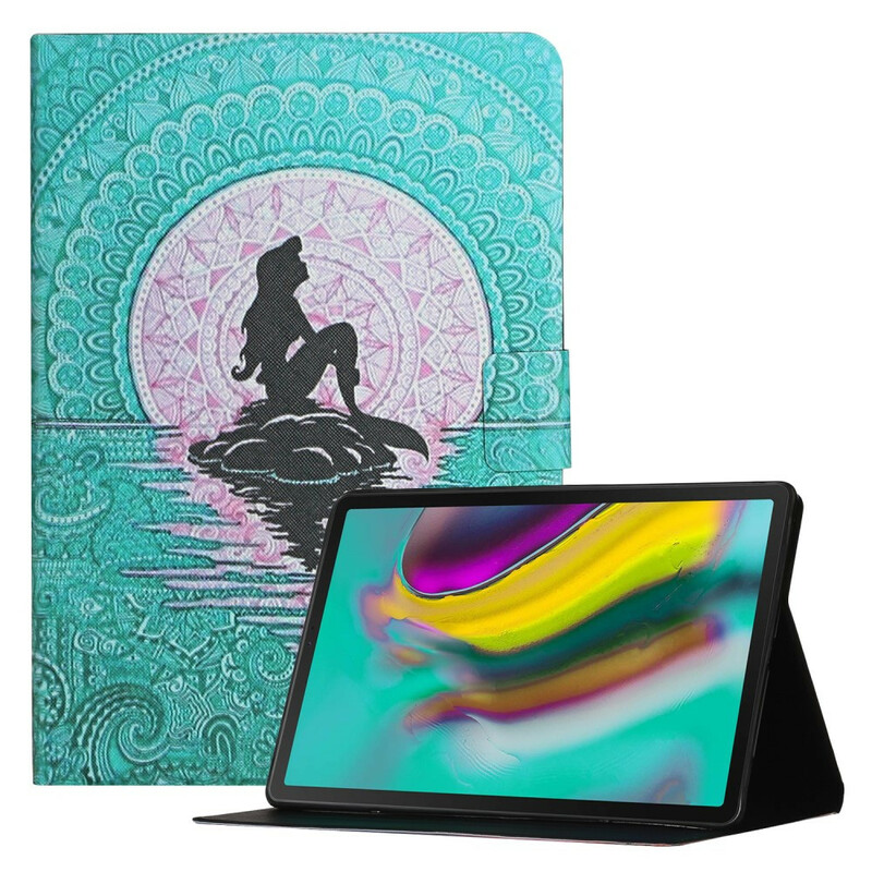 Capa Samsung Galaxy Tab A7 Lite Mermaid Mandala