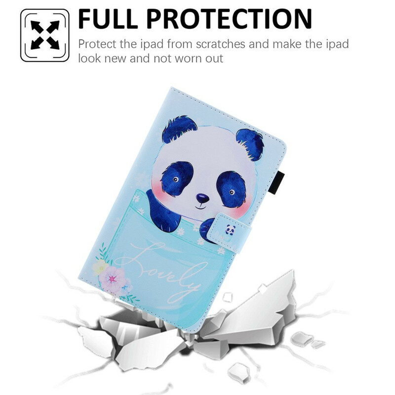 Capa Samsung Galaxy Tab A7 Lite Lovely Panda