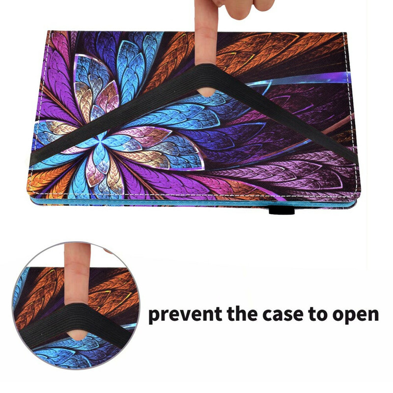 Samsung Galaxy Tab A7 Lite Case Abstract Flower