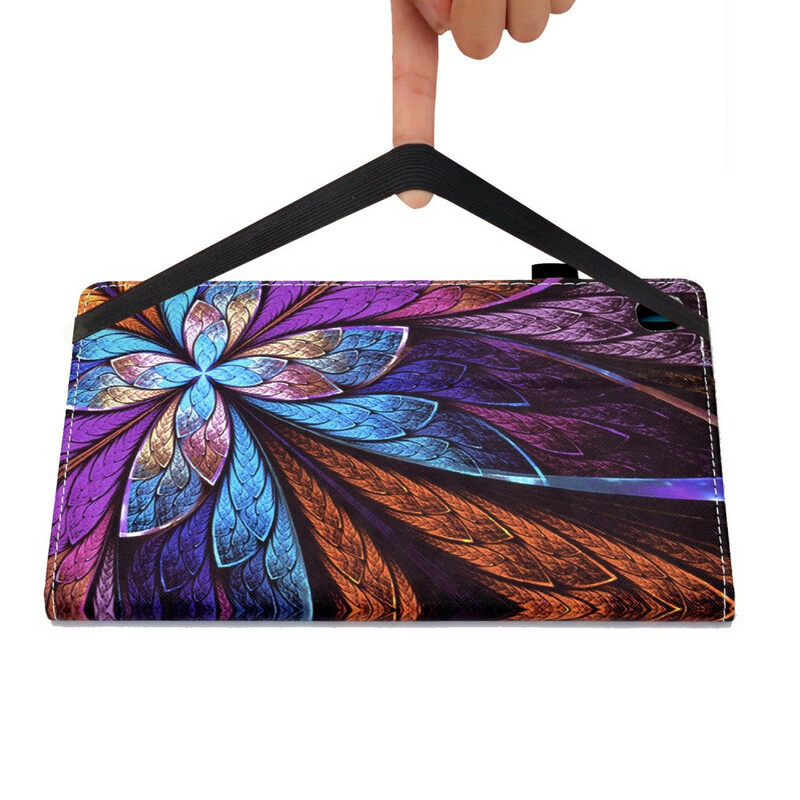 Samsung Galaxy Tab A7 Lite Case Abstract Flower