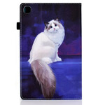 Samsung Galaxy Tab A7 Lite Cat Case White