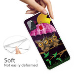 Samsung Galaxy A21s Capa Flexível Corujas do Amor